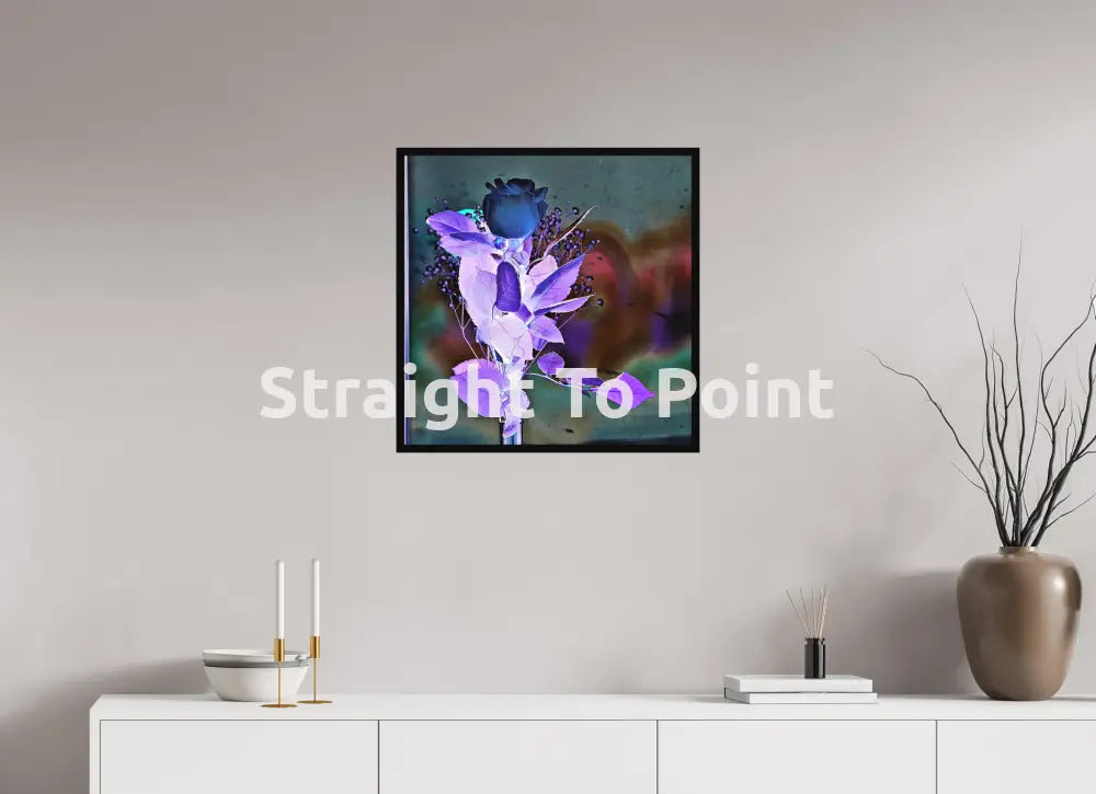 Rose In Travel 24 x 24.2″ / Matte WhiteWall App Product