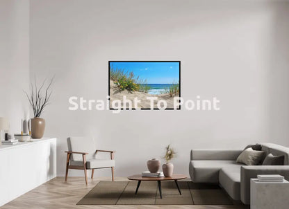 Beach Flower 51.5 x 35″ / Matte WhiteWall App Product