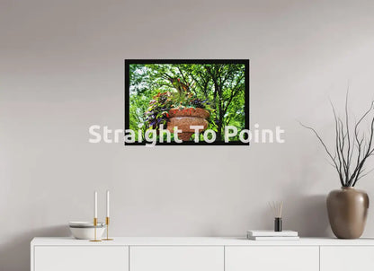 Beautiful Planter 28.9 x 20″ / Matte WhiteWall App Product