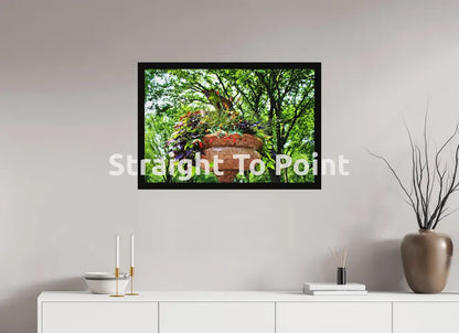 Beautiful Planter 34.7 x 24″ / Matte WhiteWall App Product