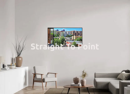Boogie Down View 43.7 x 24″ / Matte WhiteWall App Product