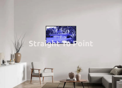 Bow Bridge Blue 40.9 x 24″ / Matte WhiteWall App Product