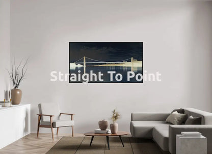 GWB Cloudy Day 70.2 x 39″ / Matte WhiteWall App Product