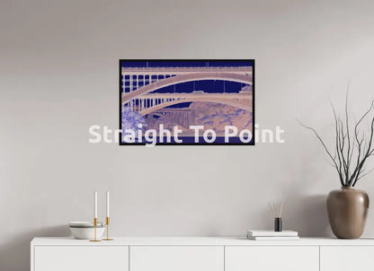 31.5 x 20″, Matte Harlem River From The Bronx