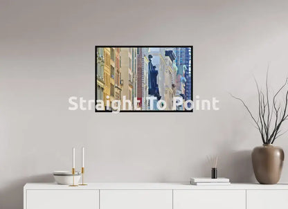Looking Down 5th Avenue 29.4 x 20″ / Matte WhiteWall App Product