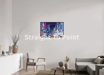Mott Street 36.5 x 24″ / Matte WhiteWall App Product