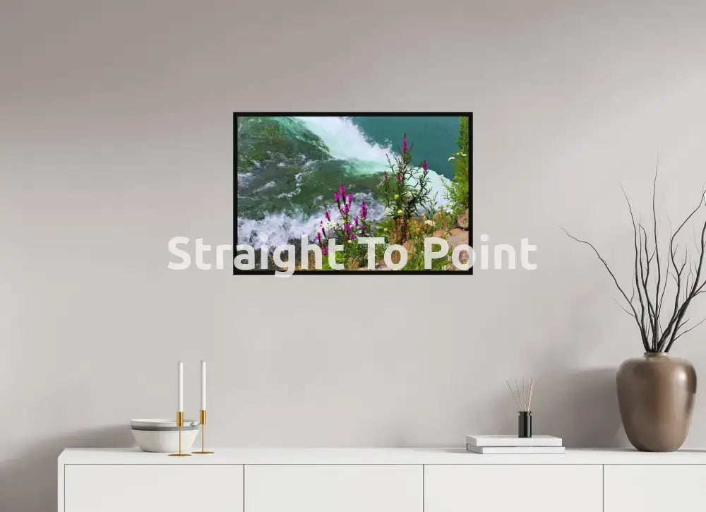 Niagara Flowers 29.4 x 20″ / Matte WhiteWall App Product