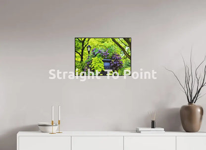 Planter With Light 23.7 x 16″ / Matte WhiteWall App Product