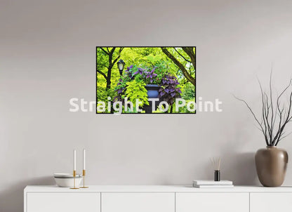 Planter With Light 29.7 x 20″ / Matte WhiteWall App Product