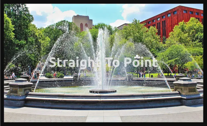 Washington Square Fountain WhiteWall App Product