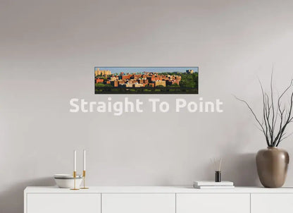 Way Uptown 30.7 x 8″ / Matte WhiteWall App Product