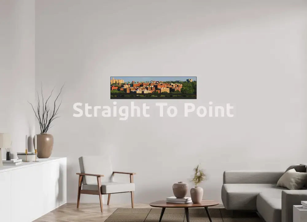 Way Uptown 46 x 12″ / Matte WhiteWall App Product