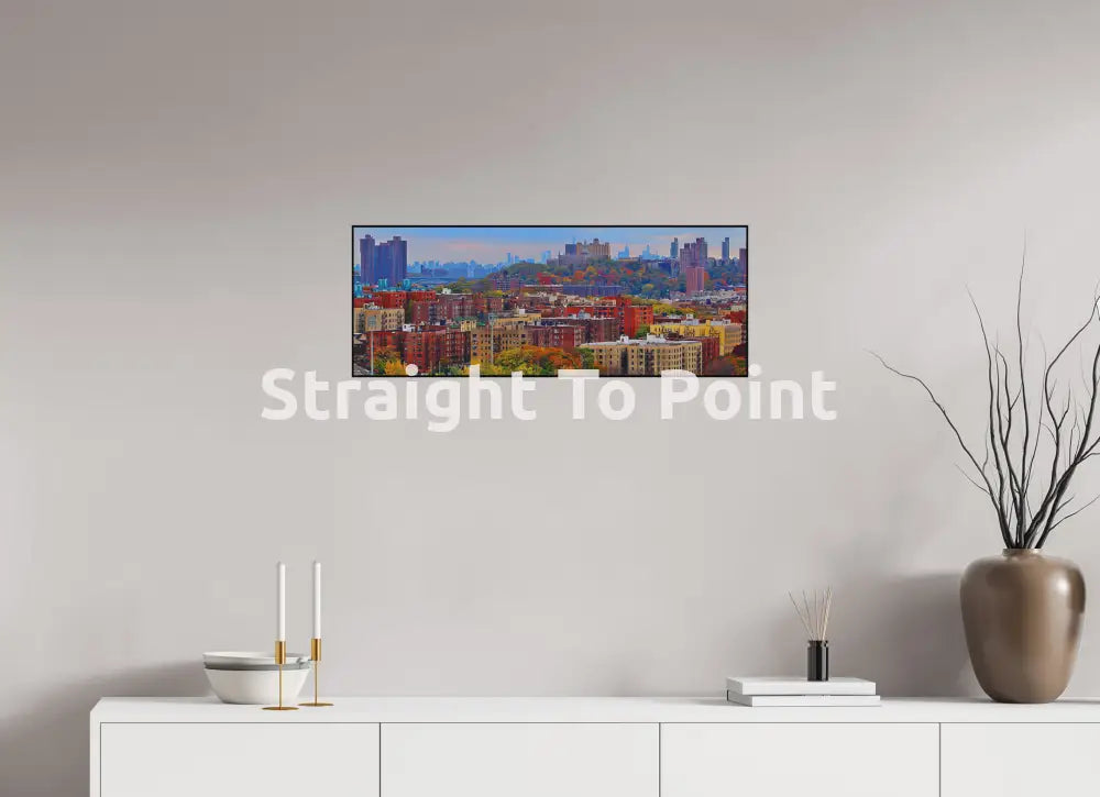 Way Uptown Cloudy 31.3 x 12″ / Matte WhiteWall App Product