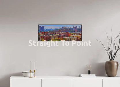 Way Uptown Cloudy 31.3 x 12″ / Matte WhiteWall App Product